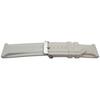 Watch Strap - MY-MONTRE - Resin - White 22 Mm - Polished Metal Buckle - Length 200 Mm