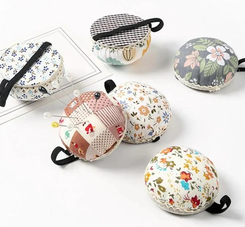 

Needle Insert Bag Insert Bag Pincushions Sewing Needles Pin Cushion With Elastic Wrist Belt Sewing Accessories For Hand Sewing