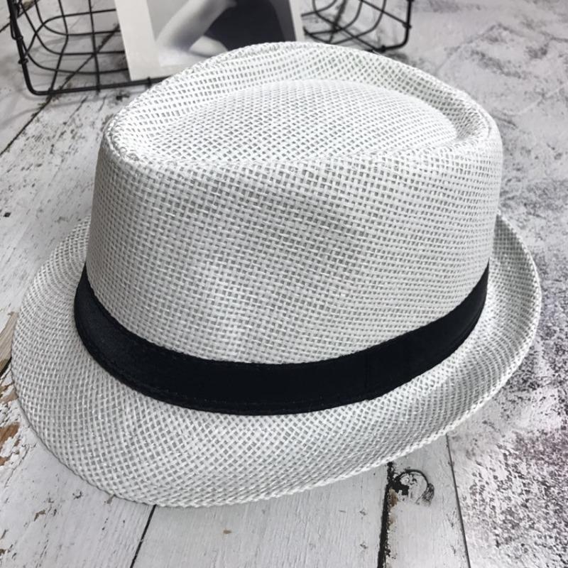 Children Men's Summer Sun Hat Elderly Hat Jazz Hat Outdoor Sun Protection Shade Parent-child Hat