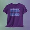 INSPIRE Word Art T-Shirt, Layered Typography Tee, Motivational Unisex Apparel