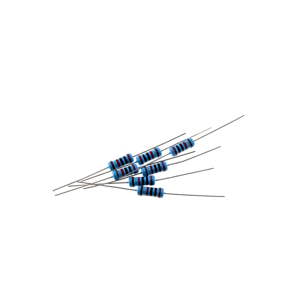 20PCS 1W resistor resistance Metal film 1R 2R 3R 4.7R 10R 33R 47R 100R 220R 470R 1K 2. 3.3K 4.7K 10K 22K 33K 100K-10M