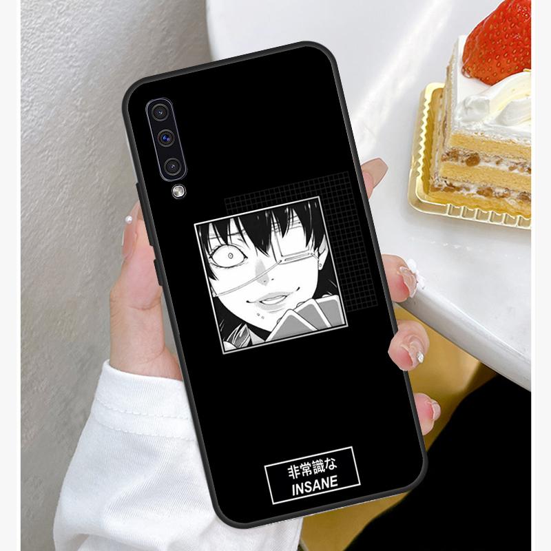 Carcasă de telefon anime Ikishima Midari Kakegurui pentru Samsung Galaxy A50 A70 A02S A20S A21S A52S A12 A32 A52 A72 A51 A71