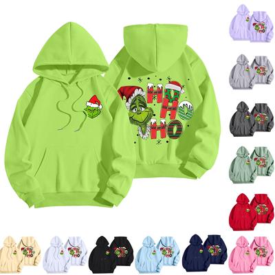 Women's Fashion Women's Lightweight Long Sleeve Pullover With Pockets Christmas Graphic Hoodie