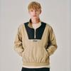 Fila Unisex Loose Fit Color Block Anorak Fs2jke3103x Beg