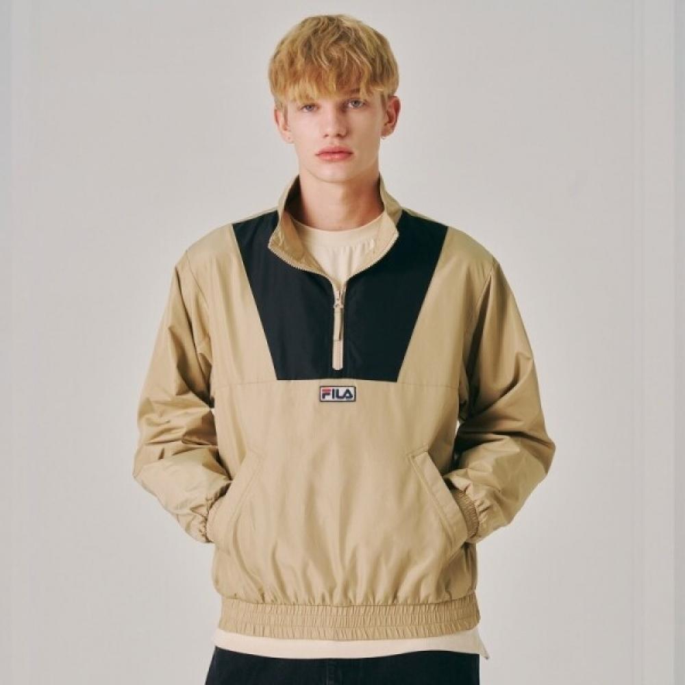 Fila Unisex Loose Fit Color Block Anorak Fs2jke3103x Beg 95(M)