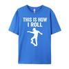 Skateboard Skateboarder Shirt For Men Funny T Shirts New Year Tshirt Character Graphic Cotton Short Sleeve