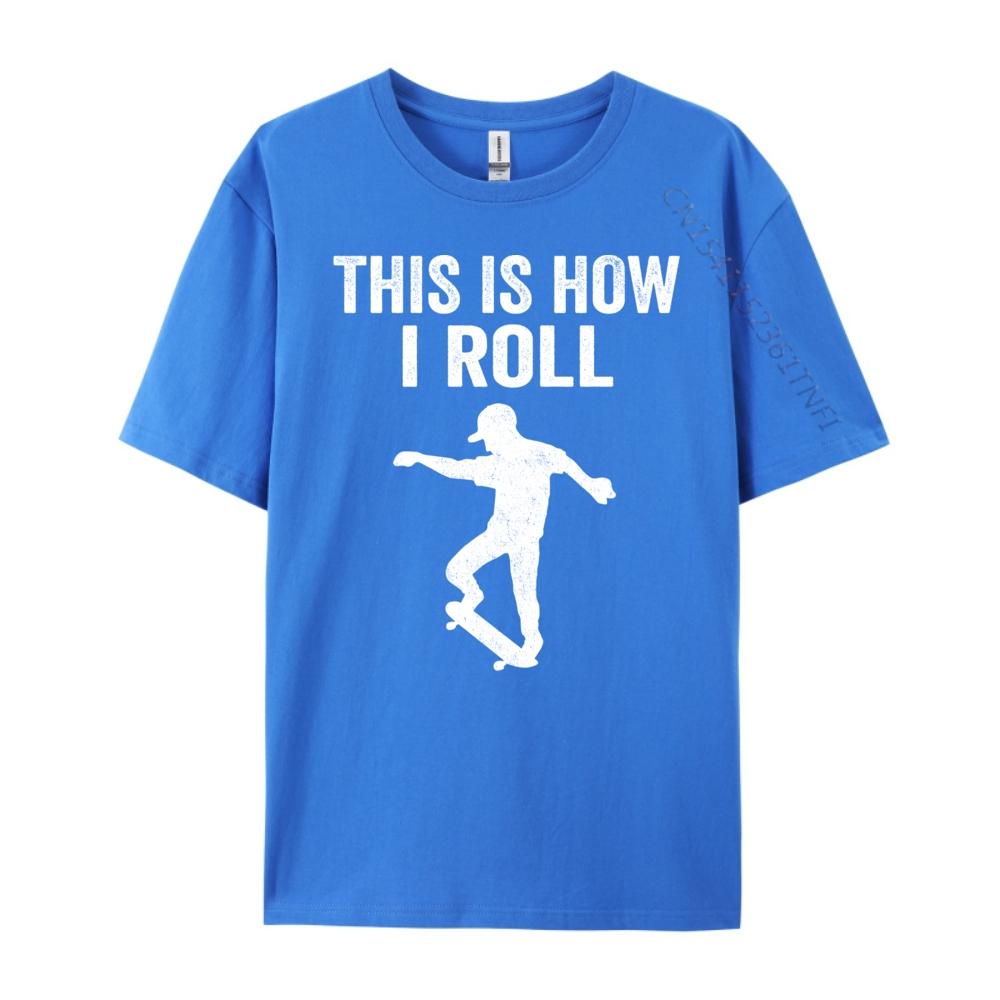Skateboard Skateboarder Shirt For Men Funny T Shirts New Year Tshirt Character Graphic Cotton Short Sleeve