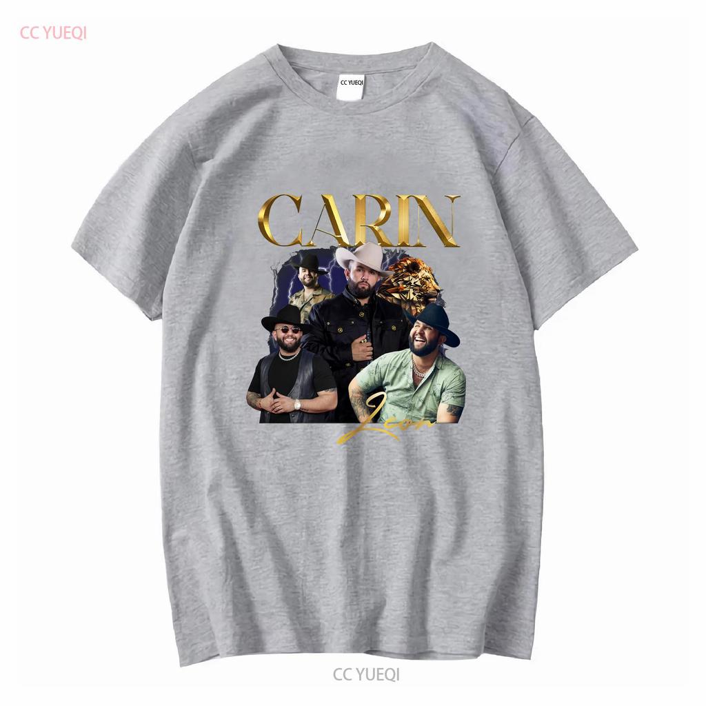 Carin Leon T Shirt 2024 Tour Merch Boca Chueca Concert Fans Long or Short Sleeves Vintage Washed Homme Comfortable Soft