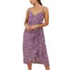 Womens/Ladies Floral Sweetheart Wrap Dress