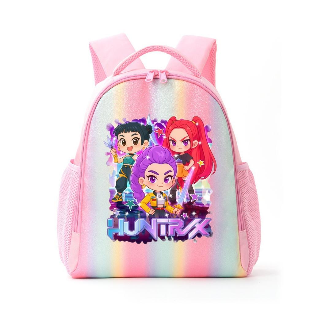 Hexenjäger Kinderrucksack Grundschüler Regenbogen Schultasche Kinderrucksack Reise Leichter Freizeitrucksack