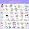 50pc Pvc Stickers Removable Waterproof For Laptop/suitcase/case/skateboard/bike