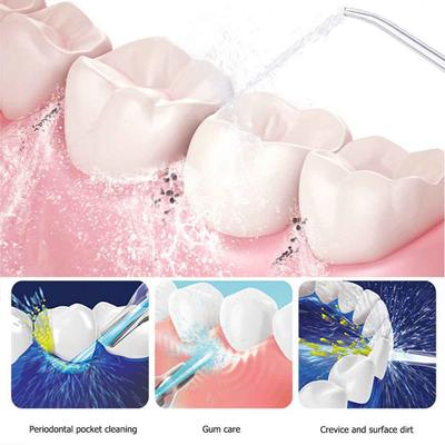 Manual High Pressure Water Flosser Toothpick Oral Irrigator Portable Teeth Clean High Pressure Water Flosser Cleaner Teeth Clean