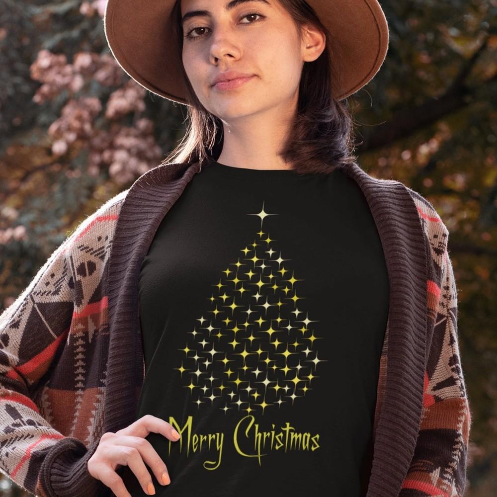 26 Merry Christmas T Shirt, Christmas Tree Shirts, Christmas Gifts for Women an Unisex T-Shirt XL