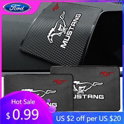 Autosticker 1 Stuk Auto Antislip Mat Telefoonhouder Antislip Pad Auto Accessoires Voor Ford Mustang 2015 2017 2018 2005 2006 2007 2008