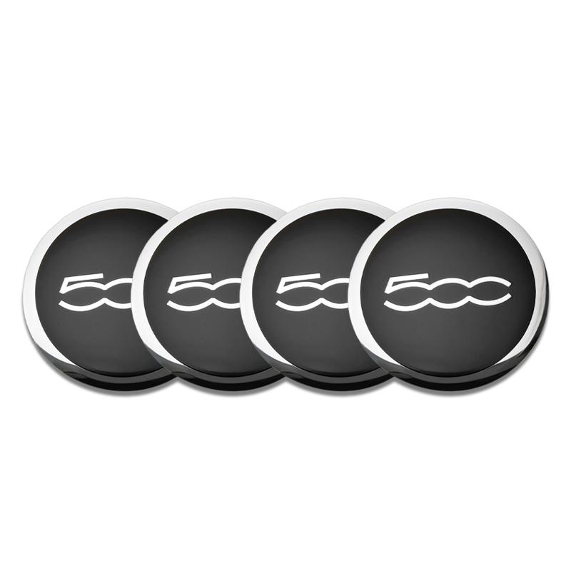 4 шт. 56 мм Эмблема автомобиля Наклейки на центральные колпаки ступиц колес Для Abarth 500 Grande Stilo Punto Astra Bravo Крышка центра шины Значок Наклейка