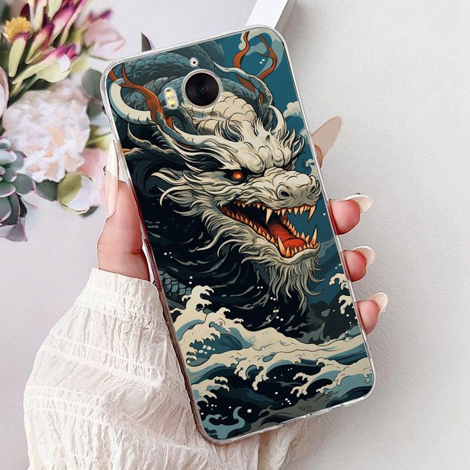 For Huawei Y5 Y6 2017 Case MYA-L23 MYA-L22 MYA-L03 Silicone Cover Luxury Painted Soft Silicone Protector For Huawei Y3 2017 Capa