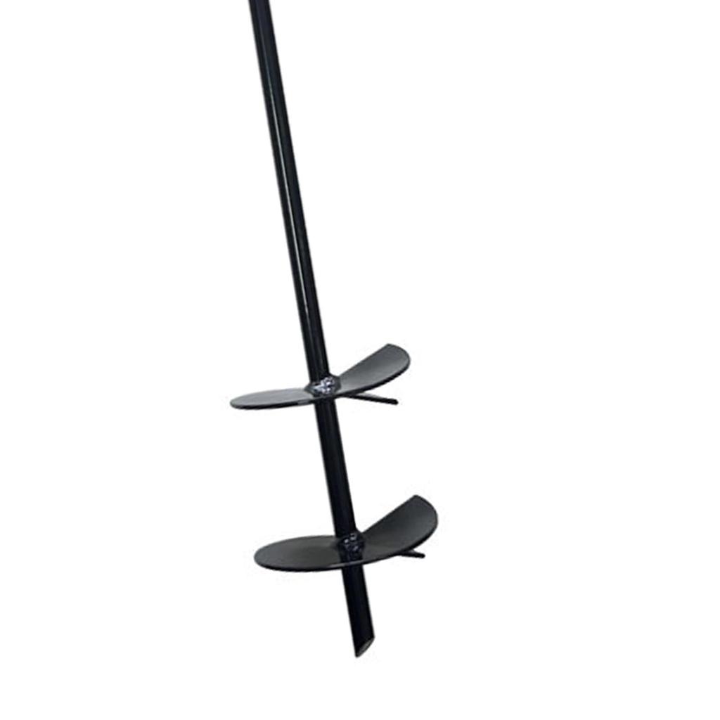 MERIGLARE 4x Screw-in Ground Anchors, Heavy-Duty Equipment for Tent Pegs, Tent Stakes, Sheds, Hiking, Swings, Canopies, and Carpentry