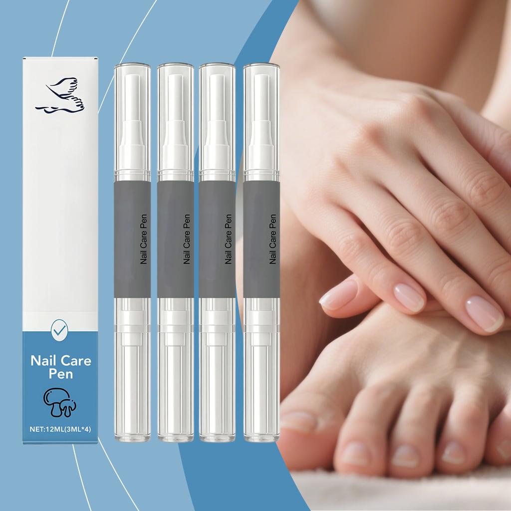 Nail Growth Serum Care Fungal Nail Pen For Restores The Healthy Appearance Of Nails Discolored Or Damaged By Fungus Nail (3ML*4)