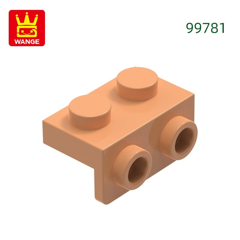 194Pcs/lot 99781 Bracket 1x2 - 1x2 Block Moc Colour Accessories Works With featuring Brick DO IT YOURSELF Children's Toy Assembly Parts