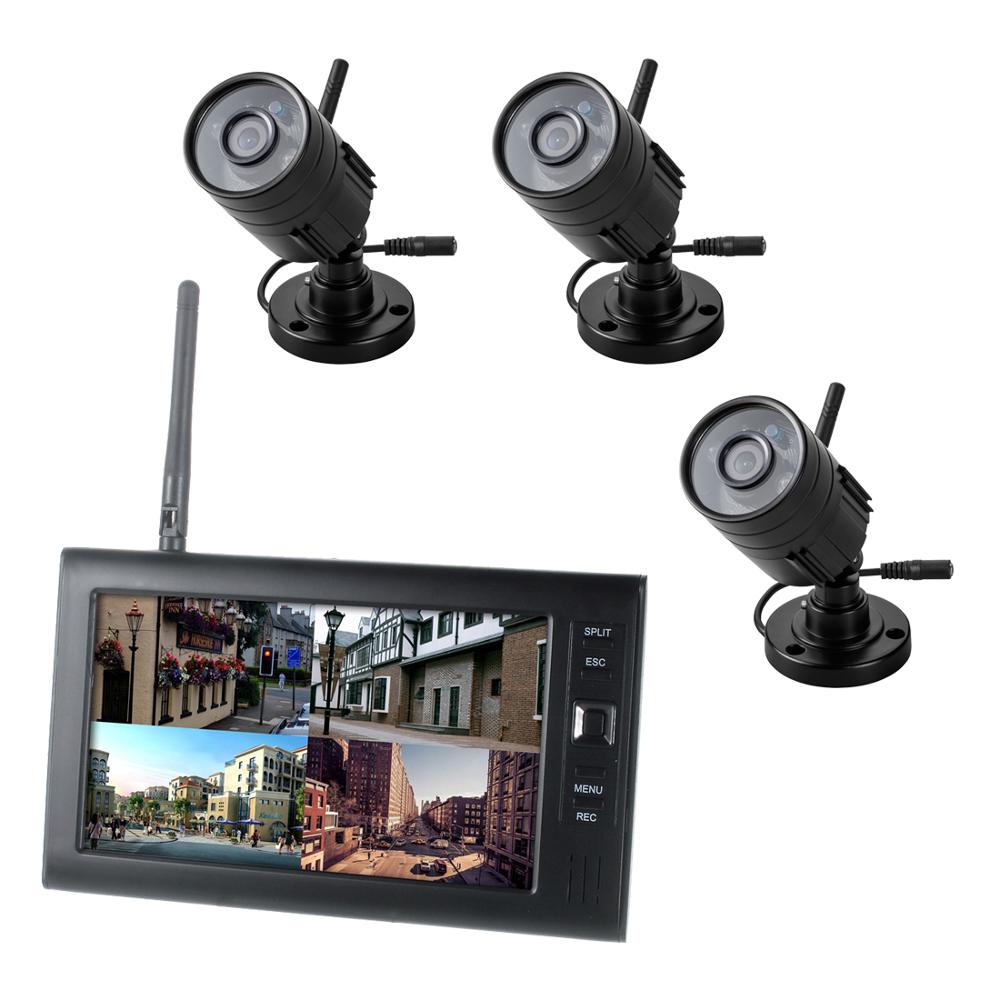 Buy 7 Inch TFT Digital 2.4G Wireless Cameras Audio Video Baby Monitors