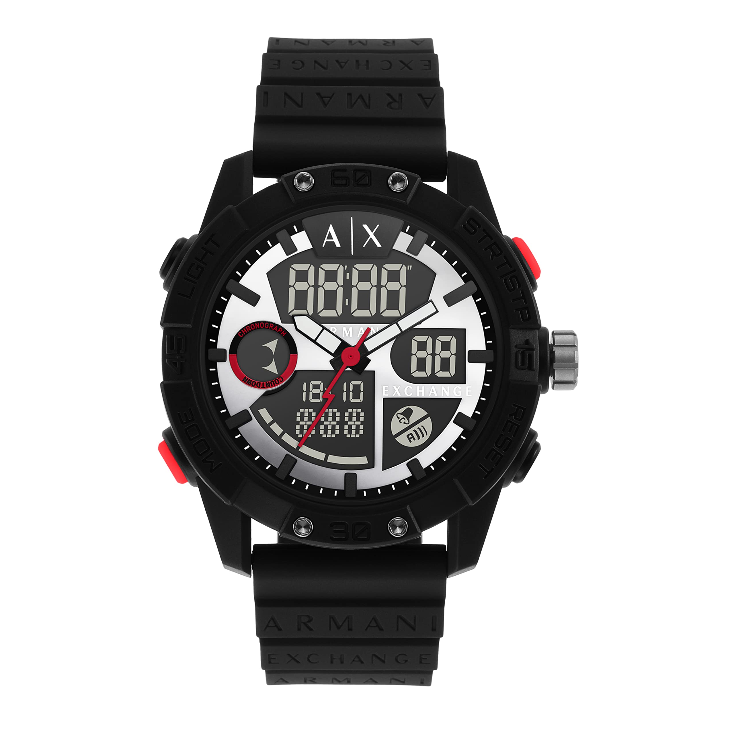 

[AX Armani Exchange] Watch AX2960 Men s Black Genuine Imported Product