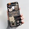 Cute Case For LG Q61 Capa For LG K61 Coque For LG Q70 Fundas Printing Shell Protective Cover Soft Silicone Cartoon Black Casing