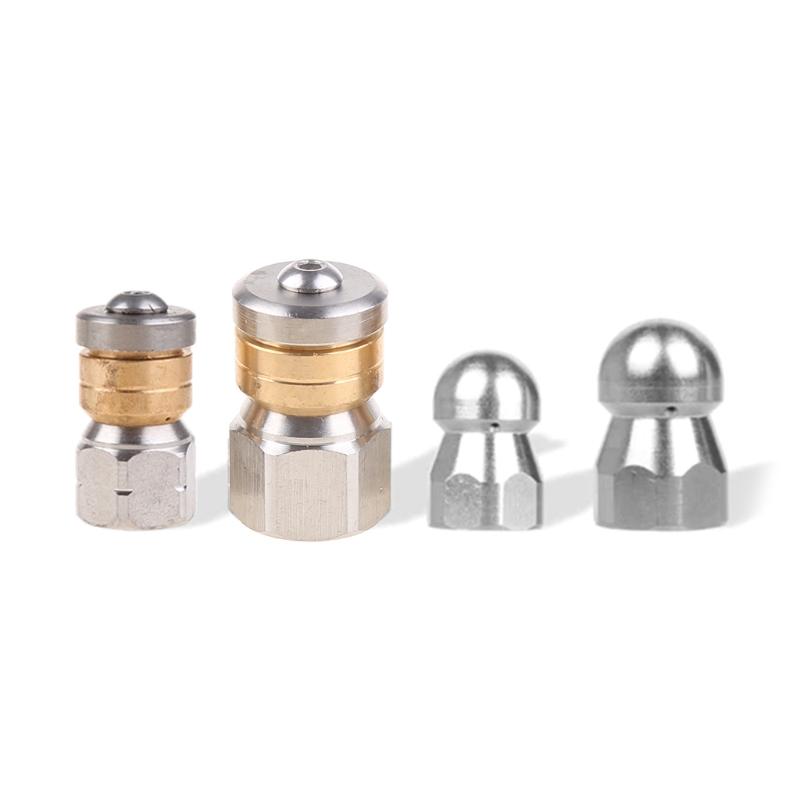 High Pressure Washer  Pipe Spray Nozzle, Spray Nozzle, Nose Pressure, Drain Pipe,1 / 8  1/4 3 / 8 BSP Female Thread