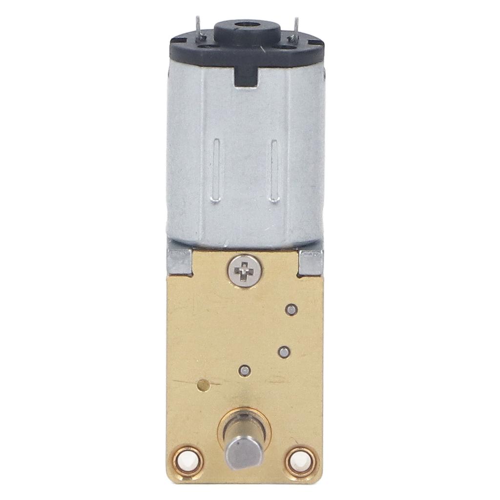 Silnik prądu stałego 12V z przekładnią z podstawą stałą pojedynczy wał szczotkowany wysoki moment obrotowy przekładnia ślimakowa redukcja prędkości