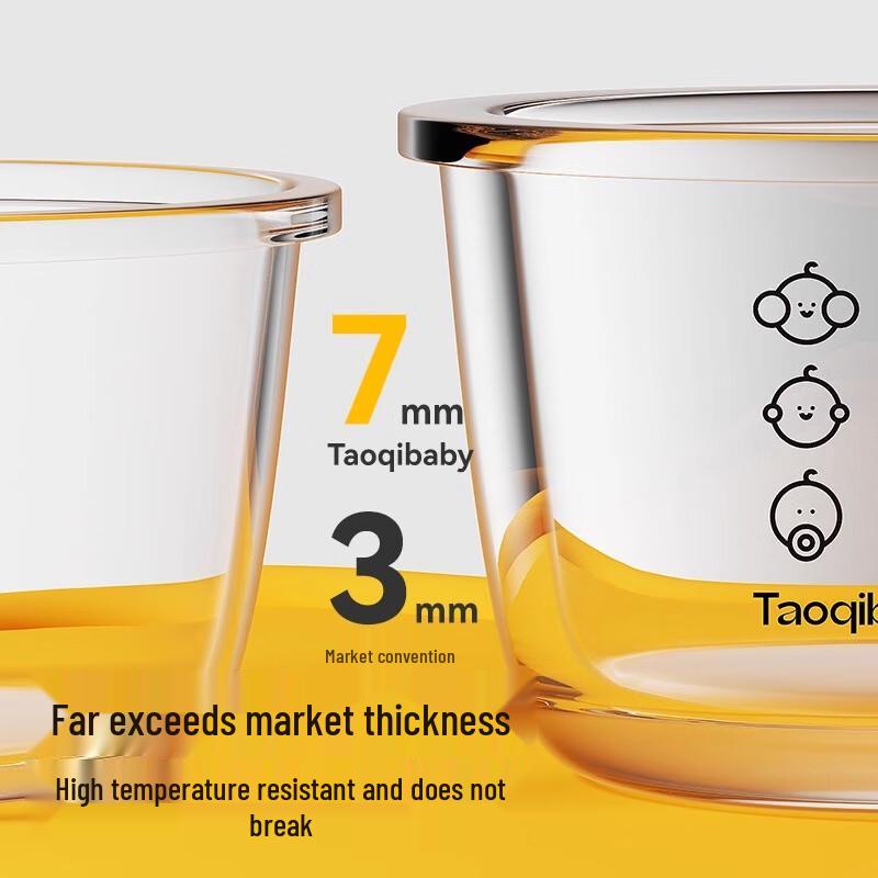 Taoqibaby Glass Baby Food Storage Containers