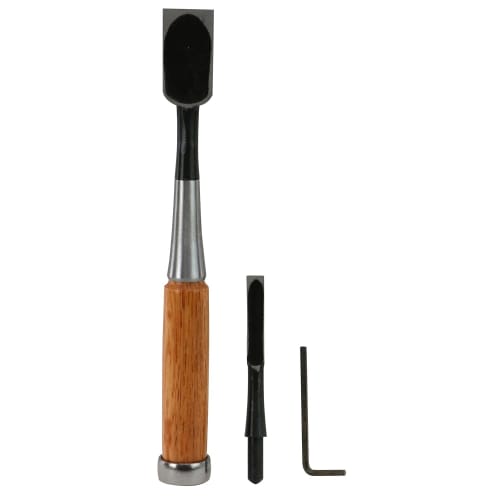 Yoita Riki Sho Replacement Chisel Set (2 Chisels), 9mm/24mm, Silver, KH-0924