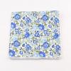 25cm Vintage Floral Cartoon Printed Handkerchief Cotton Women Men Wedding Suits Pocket Square Adult Gift Accessory High Quality