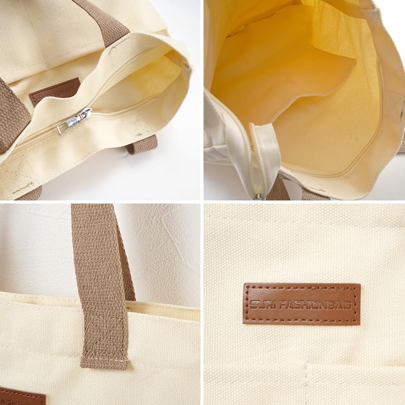 [Decorative] tote bag ladies canvas canvas tote shoulder bag shoulder bag handbag canvas Plain color