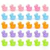10-30PCS Luminous DIY Capybara Duck Resin Fairy Garden Decoration Miniature Figurine Kawaii Animal Microlandscape Accessories