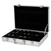 Delesys S Promotion 6/12/24 Positions Aluminum Alloy Watch Storage Case Solid Shatter-Resistant Metallic Aluminium Watch Box