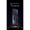 Magnetischer Ständer Magsafe Hülle für OPPO Reno 12 Pro 12 5G Hülle Halterung Stoßfest Hart Matt Ringhalter 360° Drehbar Schützende Rückseite Ständer Abdeckung