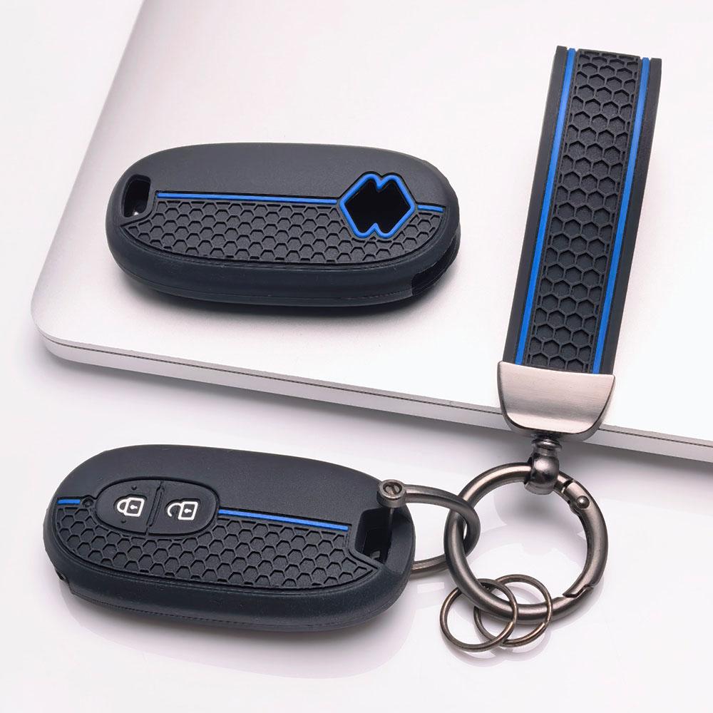Key Fob Cover for Suzuki Swift Jimny SX4 Baleno XL6 Ertiga Dzire Ignis with Keychain Protective Accessory Key Fob Protection Replacement