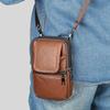 Men's Genuine Leather Waist Bag - Durable, High-Quality Multifunctional Phone Holder Belt