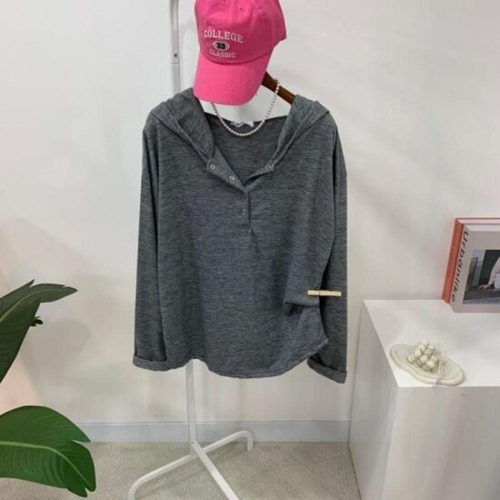 C S In The Room Men looSe FiT BuTTon Hoodie T ShirT 3 ColorS
