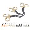 3Pcs Emergency Response Shears Stainless Steel Multifunctional Medical Scissors Bandage Scissors for