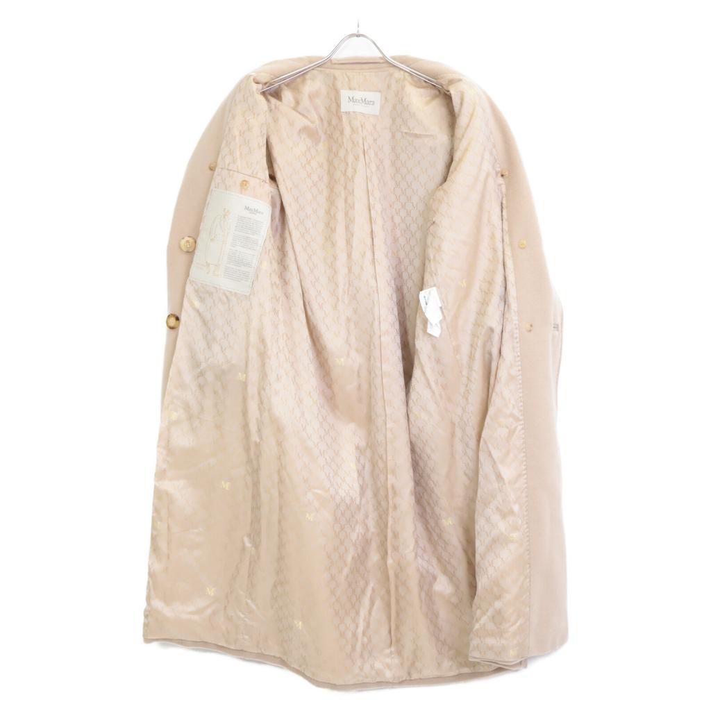 Max Mara Domestic Genuine 101801296 Wool 90 Cashmere 10 Icon Coat 36 beigeUsed