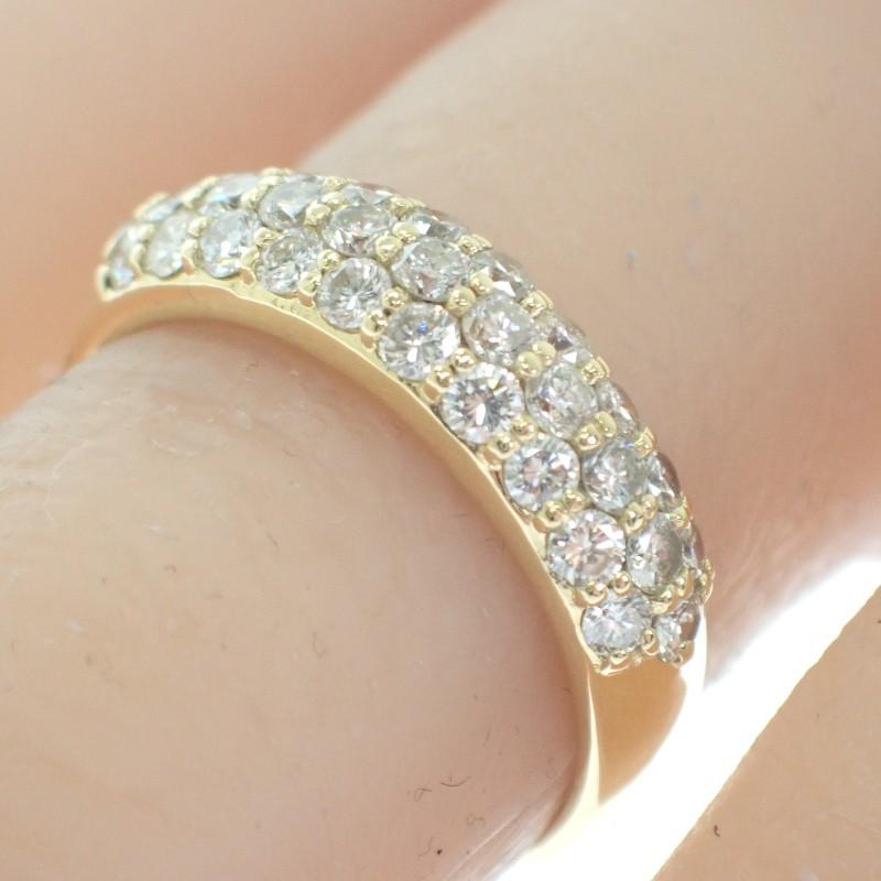 no brand  #14(JP Size) ring K18 yellow gold Women