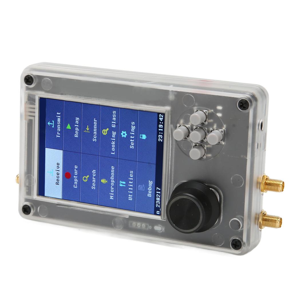Software Defined Radio Kit 3.2 Inch TFT Screen 2000mAh Battery SDR Radio Receiver Assembled for Monitoring Ship Car