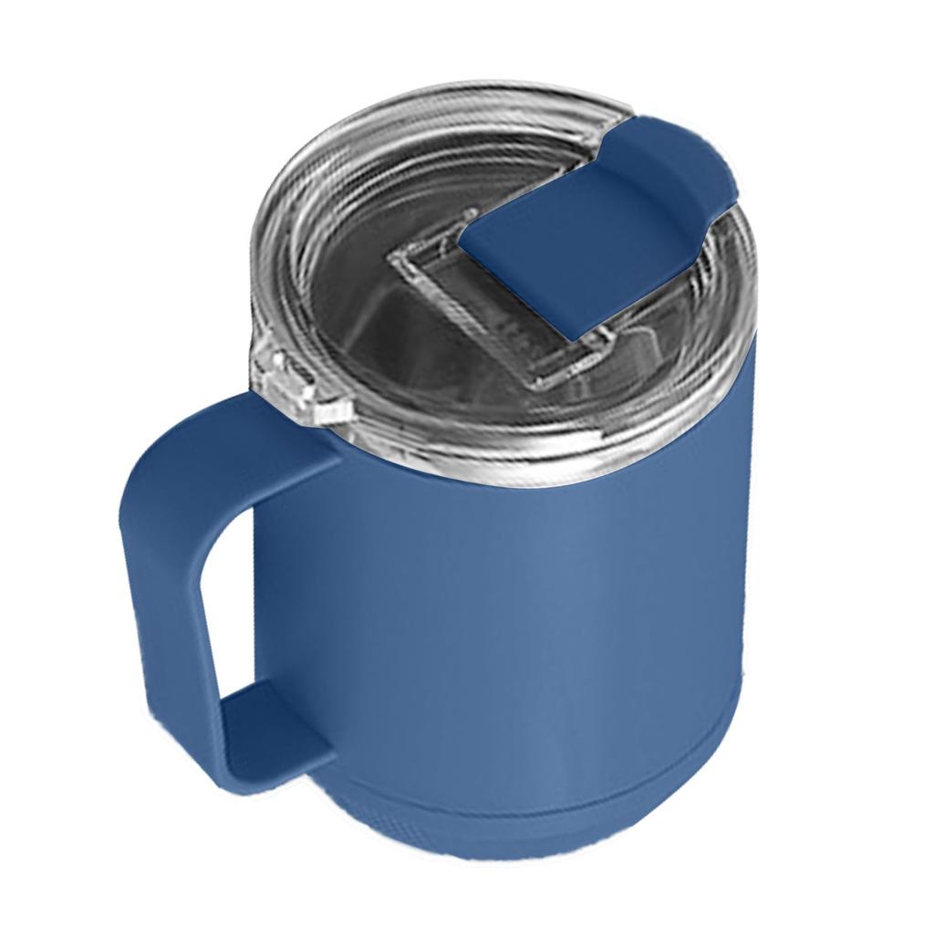 Coffee Mug 460ml 304 Stainless Steel Liner Leakproof Elegant Portable Mug for Outdoor Activities