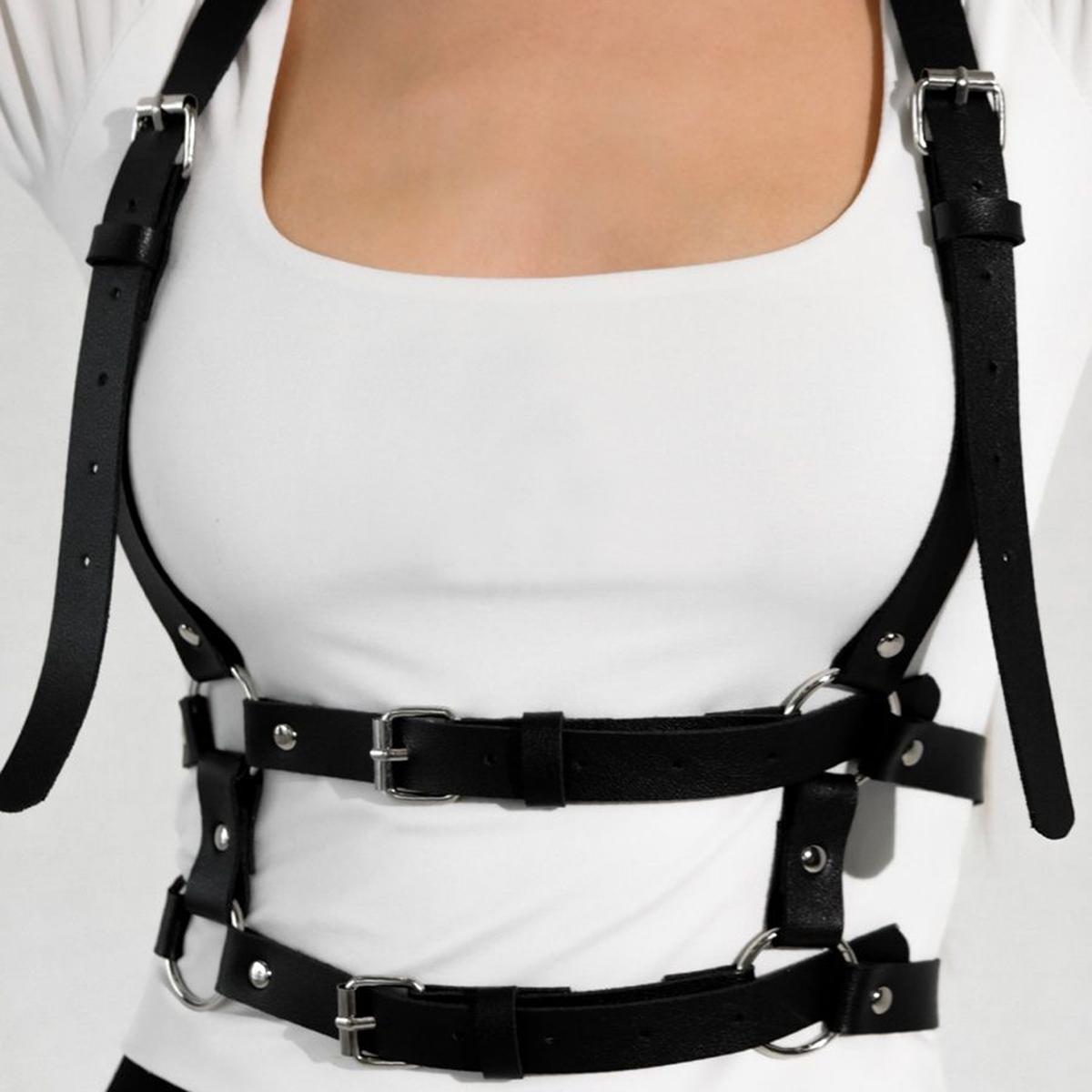 

Women s Fashion Simple Waist Multi-Layer Belt Adjustable Gothic Belt Punk Style Clothing Accessories