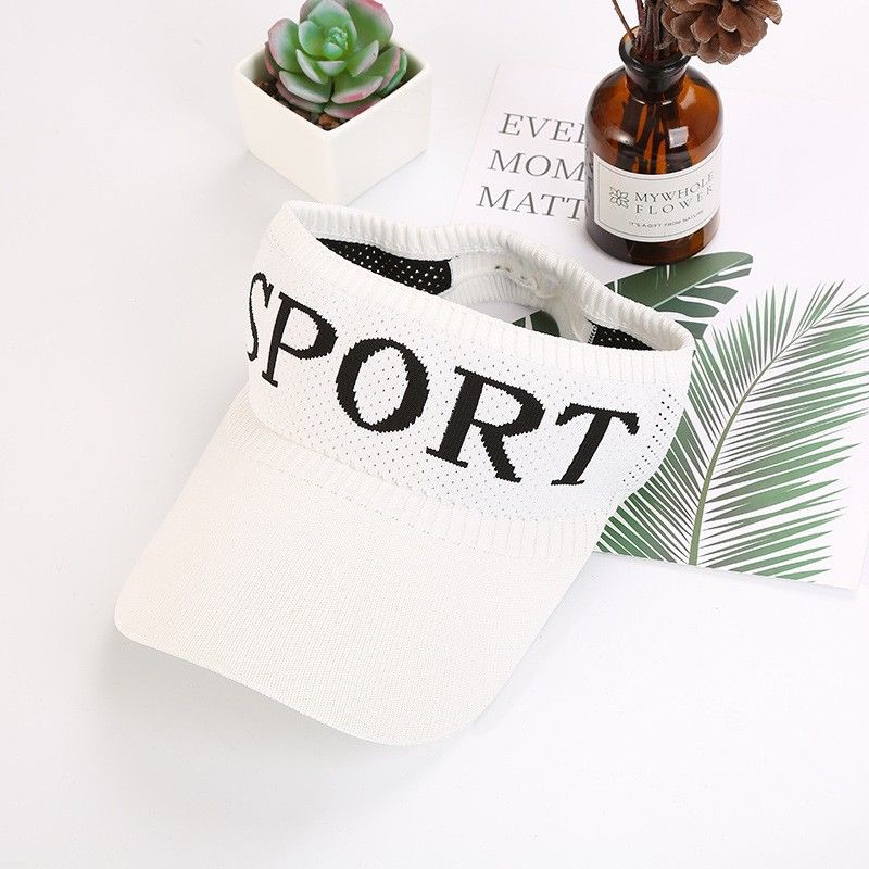 

Летняя шляпа от солнца Женская Мужская Нейтральная Корейский национальный стиль Воздушный верх Бейсболка от солнца Студенческая версия Шоу Baseball cap White All yards