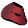Souris Verticale - LogiLink - Ergonomic Vertical - Sans Fil - Optique - 5 Boutons - Rouge