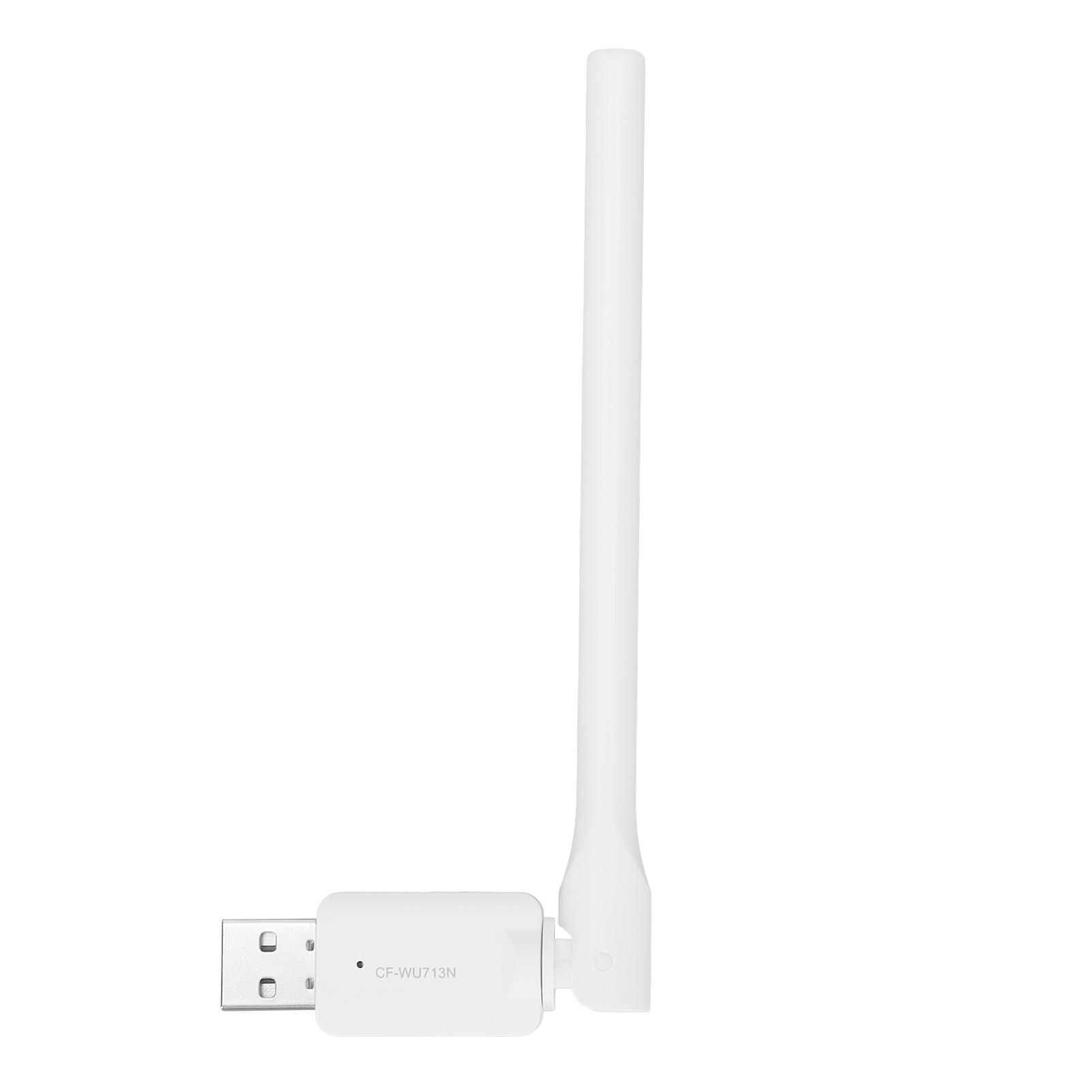 

WiFi Адаптер 300 Мбіт/с 2,4 ГГц USB Бездротова Мережева Карта для Передачі Даних Домашній Офіс Настільний ПК