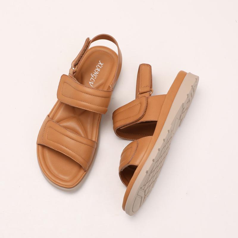 Wedge Heel Lightweight Women's Shoes New Summer South East Asia Comfortable Beach Sandals Wear Soft-soled Beach Shoes