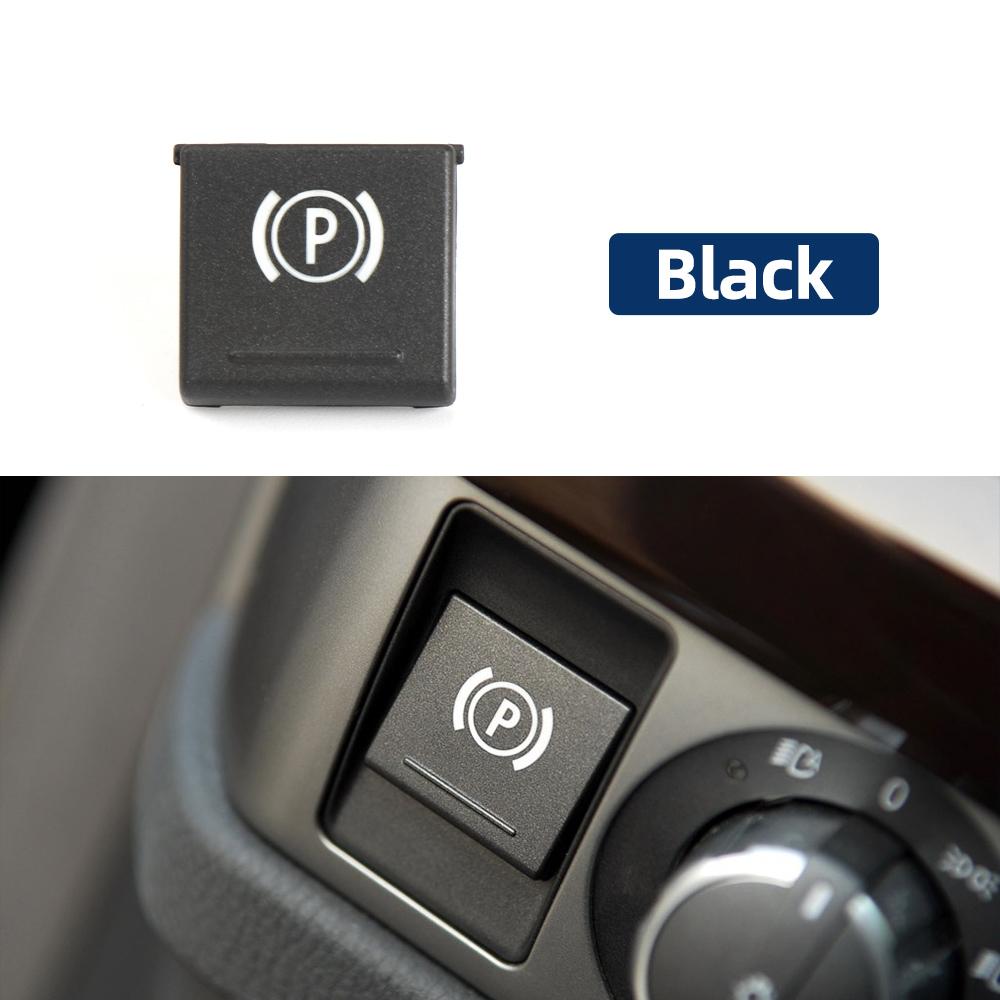 

For BMW 7 Series E66 2001-2008 Car Electronic Handbrake Switch Parking Switch P Button Key Cover 61316949933 чорний