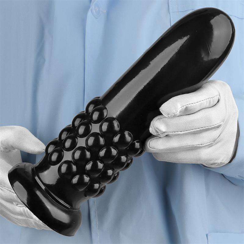 Female Anal Plugs with Beads Giant Dildo Anal Plugs Fisting Supplies Dildos Adult Products